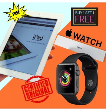 Buy 1 Get 1 Free! Original Apple Watch + Original Samsung Galaxy Tab A