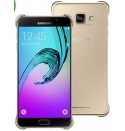 Samsung Galaxy A5 2016 Clear Hard Cover Case - Gold