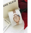 Anne Klein [AK3002] Women's Genuine Diamond Dial Mesh Bracelet Watch