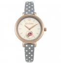 Cath Kidston Wells Rose Grey Spot Watch