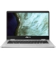 ASUS Laptop 14.0" HD 180° NanoEdge Display, Intel Dual Core Celeron, Chrome OS- C423NA-DH02 Silver