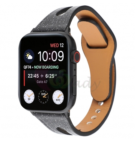 Glitter Leather Strap compatible for Series 7 Smart Watch