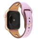 Glitter Leather Strap compatible for Series 7 Smart Watch [Black]