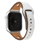 Glitter Leather Strap compatible for Series 7 Smart Watch [Pink]