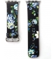 Glitter Leather Strap compatible for Series 7 Smart Watch [Gold]