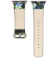 Glitter Leather Strap compatible for Series 7 Smart Watch [Gold]