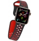 Sport Dotted Strap compatible for Series 7 Smart Watch [Red]