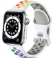 Sport Dotted Strap compatible for Series 7 Smart Watch [Black]