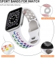Sport Dotted Strap compatible for Series 7 Smart Watch [Black]
